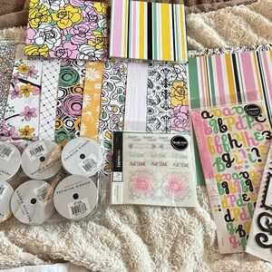 AMERICAN CRAFTS HSN Eclectic Color Set 2 Scrapbook & Card Making Kit NEW! $98